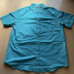 SUN RIVER ボタンダウンシャツ L ターコイズ
