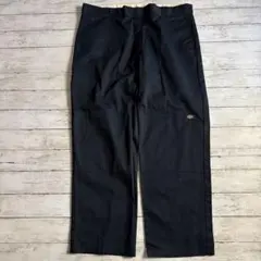 さ*う様 ディッキーズ ダブルニー ルーズフィット W44 L32 ネイビー 紺