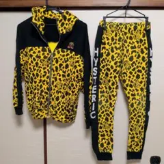 HYSTERIC ヒョウ柄 薄手 パーカー セットアップ