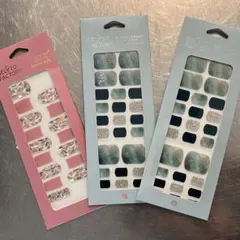 フットネイルシール 3セット