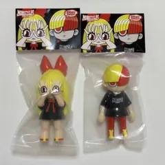 にぎるちゃん ソフビ スニダンカラー Grapebrain x Akutoys 手の目少女 にぎるちゃん ソフビ Grape