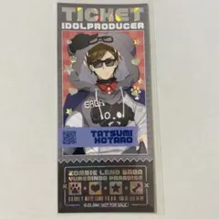 ゾンビランドサガ カラオケの鉄人 コラボ 巽幸太郎 箔押しチケット風カード