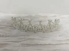 結婚式 パール シルバー ティアラ ウェディング