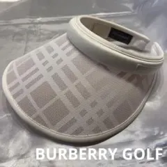 バーバリー BURBERRY ゴルフ GOLFサンバイザー ノバチェック柄 夏物のサムネイル