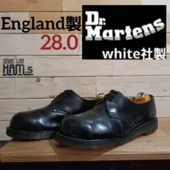 美品　Dr.Martens ドクターマーチン 3ホール 英国 ホワイト社製 28のサムネイル