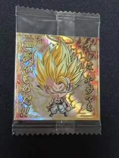 ドラゴンボールウエハースシール　20000枚限定ゴジータ　裏面GGR孫悟空 ドラゴンボール 超戦士シール ウエハース 20000枚 ゴジータ