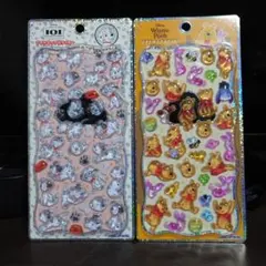 ディズニー プチドロップステッカー　２枚セット