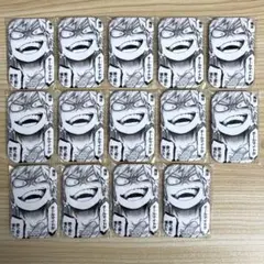 週刊ジャンプ 50周年 プライズ スクエア 缶バッジ ヒロアカ 爆豪勝己 14点