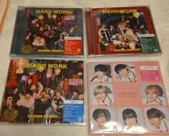 なにわ男子　HARD WORK 4形態セット