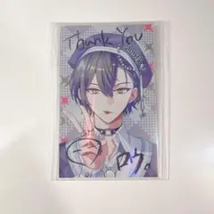 【ぎゃうるふ】ランダムチェキ風カード　小柳ロウ　レア