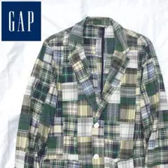 GAP パッチワークテーラードジャケット サイズS