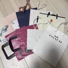 ショップ袋　紙袋　ショッパー　8枚セット