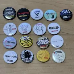 ロックバンド缶バッジ 17個セット