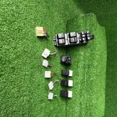 R2 CBA-RC1 純正パワーウィンドウスイッチ 5個セット 515081のサムネイル
