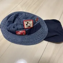 Ampersand ミッキーマウス 日よけ付き帽子 50cm