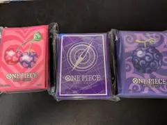 【新品】ワンピースカード　リミテッドカードスリーブ　BCGFest3点セット