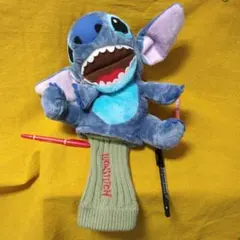 ディズニー　スティッチ　ゴルフ　かわいいぬいぐるみ　ヘッドカバー