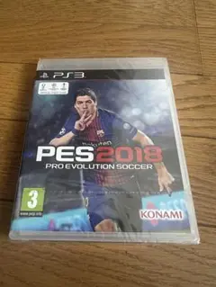 新品未開封　EU版 ウイニングイレブン2018 pes PS3