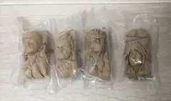 NARUTO G賞 火影岩マグネット 4種 セット 一番くじ 中忍試験編 ナルト