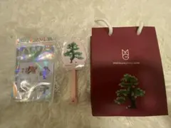 松屋銀座 ノベルティ ステッカー うちわ セット