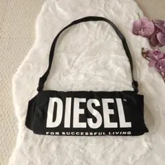美品ディーゼル ハンドウォーマー バッグ ブラック DIESEL