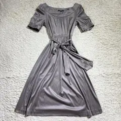 A*♡様 バーバリーロンドン　ワンピース ノバチェック ベージュ　ベルト付き　ホ