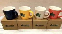 LOGOS カラフル　マグカップ 4色セット　250mlのサムネイル