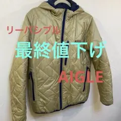 AIGLE キルティングアウター Mサイズ　マウンテンジャンパー　パーカー