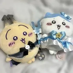 ちいかわてんし♡あくまてんしなBIGぬいぐるみ ハチワレ　うさぎ
