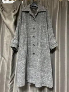 【未使用】北欧、暮らしの道 裏地まで愛おしいコート ロング ウール コート 毎日たよれるコート】軽くてあったか、シルエットはすっきり。ウール