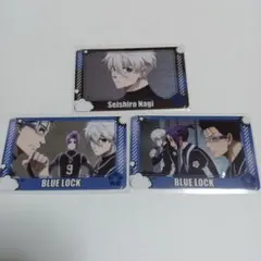 18 ブルーロック コレクトメタリックカード 凪誠士郎 御影玲王 剣城斬鉄