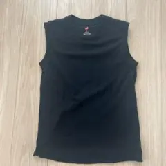Hanes BIOTOPタンクトップ　黒　サイズMのサムネイル