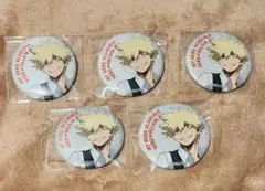 爆豪勝己 HERO×VILLAINFES 缶バッジ 5個セット 新品未使用