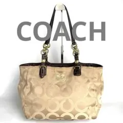 コーチ ミア オプ アート サティーン マギー ショルダーバッグ 15758