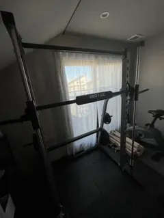 【美品/24年末購入】IROTEC スミスマシン・ベンチ・85kgプレートセット