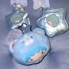 サンリオ　キキララ　リトルツインスターズ キルティング　ポーチ　ミラー　正規品