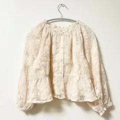 flower フラワー flowering lace blouseのサムネイル