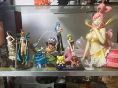 ワンピース　フィギュア　しらほし ビビ マンシェリー　ケイミー　レベッカ　カルー