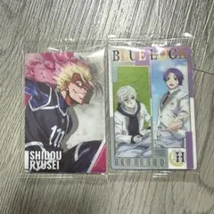 ブルーロック ウエハース4 メタリックプラカード 2枚