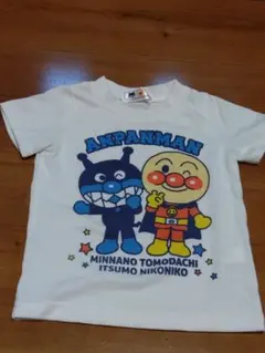 アンパンマン　ばいきんまん　Tシャツ　90 幼稚園　保育園 1歳 2歳
