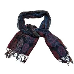 ペイズリー柄　マフラー　ストール　ショール