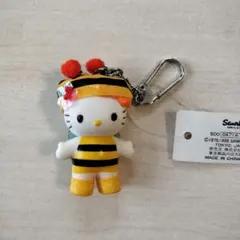 新品ちびっとも シークレットキーホルダー むしさん ハローキティ ハチ