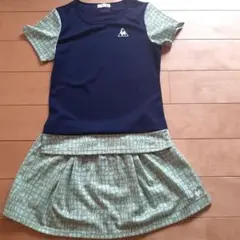 le coq sportif　ルコック　リバティプリント　上下セット