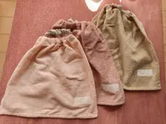 保育園 ベビー 食事エプロン子供用 3枚セット ハンドメイド おりこうエプロン