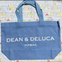 DEAN & DELUCA トートバッグ HAWAII 青