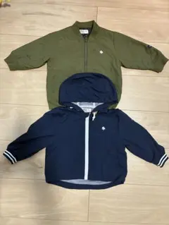 バースデイPOLObaby 春秋アウター 2点セットまとめ売り 80 男の子