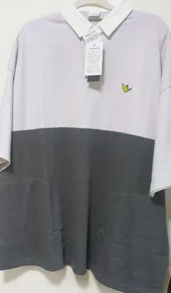 Mark Gonzales ポロシャツ L チャコール×アイスグレーのサムネイル