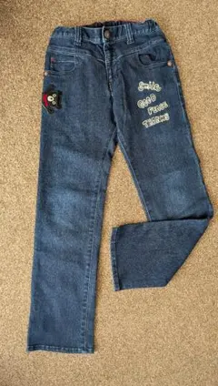 ミキハウス　ダブルビー　デニム　ジーパン　長ズボン　140cm