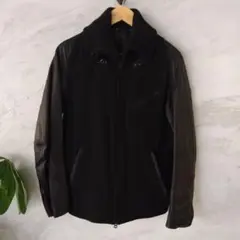 値下げAKM NUBUCK PADDING STAND TRACK JACKET - メルカリ