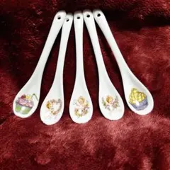 陶器製スプーンセット 5本セット